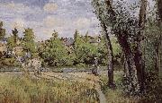 Camille Pissarro, Multi pont de-sac under the sun Schwarz